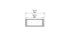 Ecosmart Fire Flex 32PN Peninsula Fireplace Insert - Black Finish / Stainless Steel Burner - ESF.FX.32PN